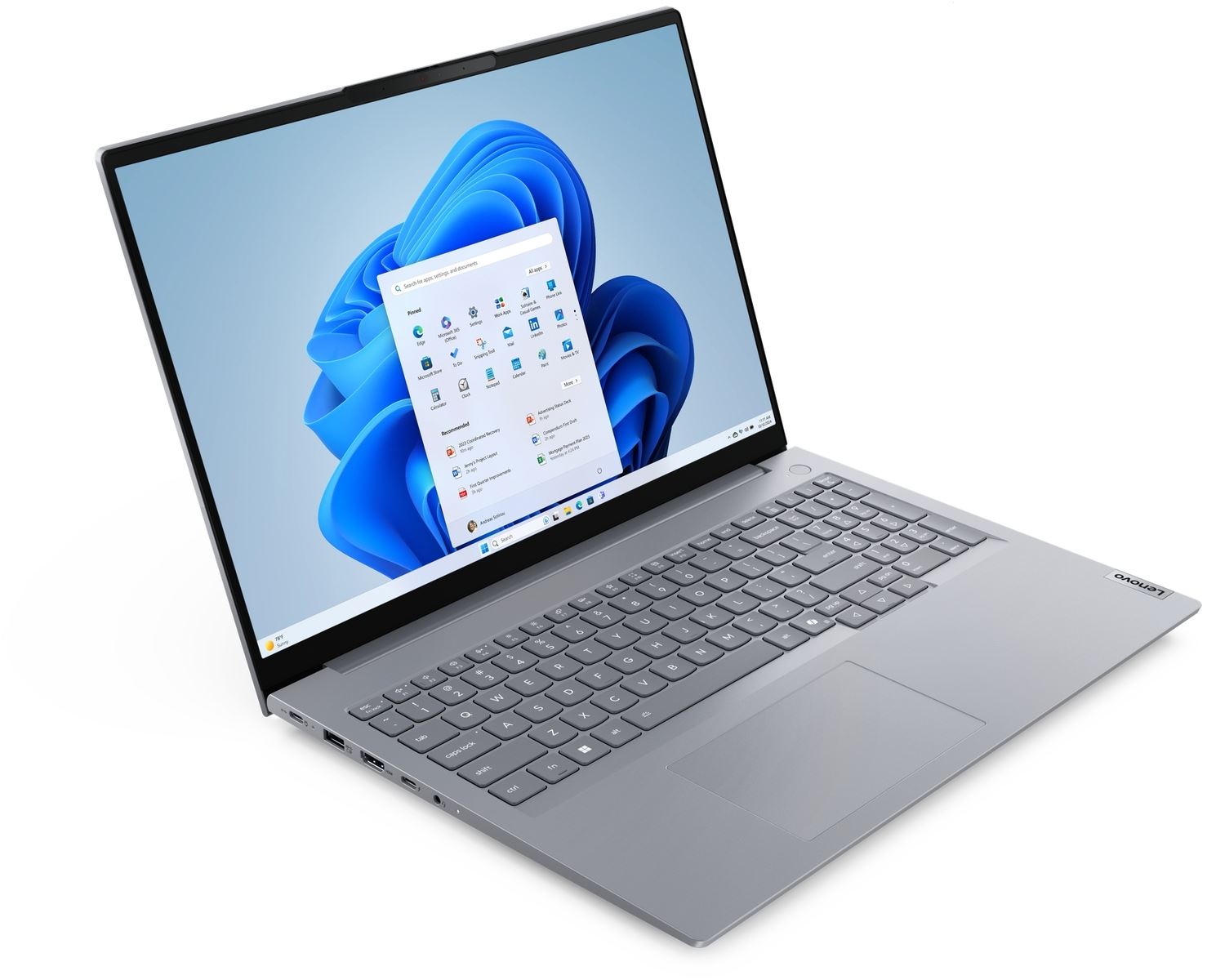 Lenovo ThinkBook 16 G8 IAL Core Ultra 2 Notebook Ultra 7 255H 5.1GHz 16GB 512GB 16" WUXGA Arc 140T BT Win 11 Pro