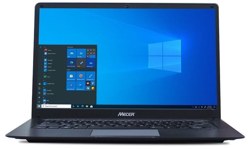 Mecer Z140C Notebook Celeron Dual 4020 1.1Ghz 4GB 500GB 14" WXGA HD UHD 600 BT Win 10 Pro