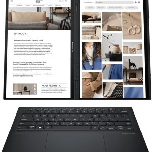 Asus Zenbook Duo OLED UX8406MA 13th gen Notebook Core Ultra 9 185U 5.1GHz 32GB 1TB 14" 3K Intel Arc BT Win 11 Pro
